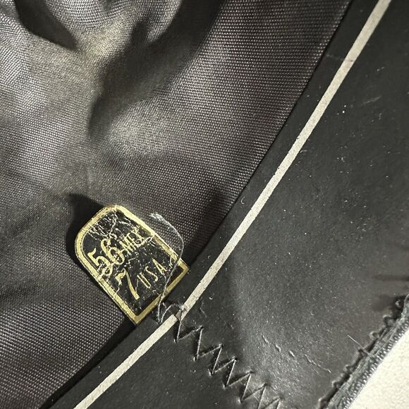 Stemson Hat 100% Wool Black Felt (56 Mex) 7 US Decorative Cowboy Charly CarLop - Picture 5 of 10